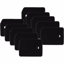vhbw - the clever way Lot de 10x filtres de rechange pour votre sèche-linge Ce filtre de l'échangeur de chaleur remplace parf ...