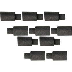 Vhbw - 10x balais charbon 3 x 2 x 6,5 mm remplace Roco 89743 pour locomotive, modèlisme train-jouet, gris foncé