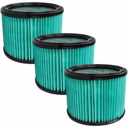 vhbw - the clever way Set de 3x filtre HEPA pour votre aspirateur, robot aspirateur ou nettoyeur vapeur - Gardez la puissance ...