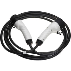 vhbw Câble de recharge type 2 vers type 2 compatible avec Mazda CX-80 voiture électrique - 1 phase, 16 A, 3,5 kW, 5 m