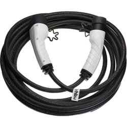 Vhbw - Câble de recharge type 2 vers type 2 compatible avec Fiat Grande Panda voiture électrique - 3 phases, 16 a, 11 kW, 10 m