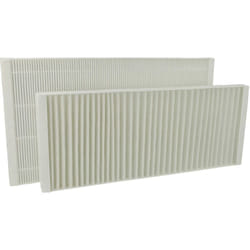 Lot de filtres compatible avec Viessmann Vitovent 300-F appareil de ventilation - Filtre à air G4 / F7 (2 pcs), Blanc - Vhbw