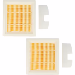 vhbw - the clever way Set de filtres de haute qualité pour votre aspirateur à cendres Ce set de filtres de rechange de 4 pièc ...