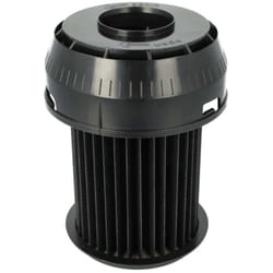 Vhbw - filtre plissé compatible avec Bosch bgs 61430 CH/03 roxx x, 61430 CH/04 roxx x, 61430 CH/02 roxx x aspirateur - noir