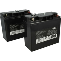 Vhbw - 2x Batterie compatible avec apc Back-UPS Pro BP1400i, BP1400, BP1400X116 asi (18000mAh, 12V, agm)