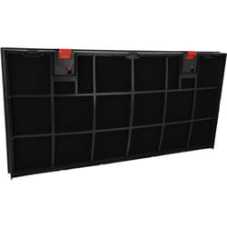 Vhbw - Filtre à charbon actif compatible avec aeg 8160D-AL, 781D-WP, 781D-DP, 781D-M3D, 781D-MP, 781D-W3D, 810D-W/S, 8160D-AL/S hotte aspirante