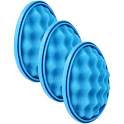 Vhbw - 3x filtre compatible avec Samsung SC20F70HA, SC19F50VC, SC20F70HC, SC20F70HB, SC20F70HD aspirateur - Filtre en mousse avant moteur