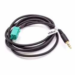vhbw - the clever way Câble adaptateur AUX Line-In pour connecter votre lecteur MP3 ou smartphone à votre système audio d'aut ...