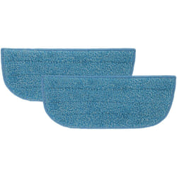 Vhbw - 2x Housses de rechange compatible avec Philips SteamPlus FC7020/01 nettoyeur à vapeur, balai vapeur - microfibre, bleu