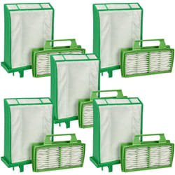 Vhbw - Lot de 10 filtres remplacement pour Sebo 6696ER pour aspirateur - filtre de protection hygiène, microfiltre