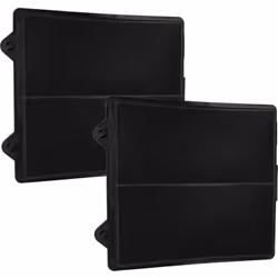 vhbw - the clever way Filtre à charbon actif compatible pour hotte aspirante Les hottes aspirantes filtrent et aspirent les o ...