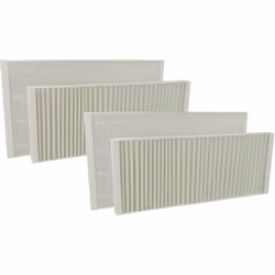 vhbw - the clever way Filtres G4 / F7 en pack de 4 pièces pour votre appareil de ventilation Avec ces filtres de rechange de ...