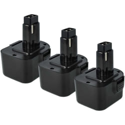 3x Batterie compatible avec Rems 571513, machines à presser, R12, 571510 outil électrique (3000 mAh, NiMH, 12 v) - Vhbw