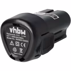 vhbw - the clever way - Batterie de rechange de haute qualité et compatible avec une grande autonomie pour votre outil électr ...