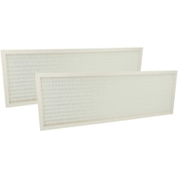Vhbw - 2x Filtres à air F7 compatible avec Viessmann hr A300, hr A400 ventilateur (2x filtre à air d'entrée)
