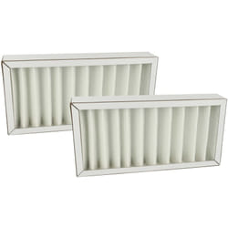 2x Filtre à air G4 remplacement pour Pluggit ARFG4F7-150 pour ventilateur, aération, ventilation - blanc - Vhbw