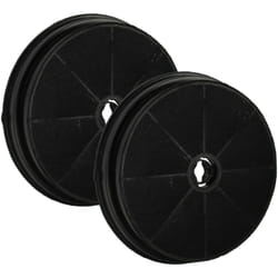 2x Filtres à charbon actif compatible avec Rosieres KCI19AOE, KC16POE, KC16AOE, KA1VPE, FLT6, 36900644 (RHT6800IN) hotte aspirante - 19 cm - Vhbw
