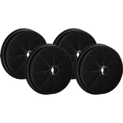 4x Filtres à charbon actif compatible avec Rosieres KCI19AOE, KC16POE, KC16AOE, KA1VPE, FLT6, 36900644 (RHT6800IN) hotte aspirante - 19 cm - Vhbw