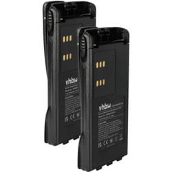 2x Batterie compatible avec Motorola GP338, GP580, GP339, GP540, GP330, GP340, GP360, GP640, GP380 radio talkie-walkie (2100mAh, 7,2V, NiMH) - Vhbw