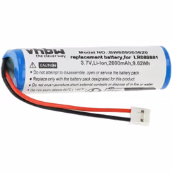 vhbw - the clever way - Batterie de rechange de haute qualité avec une grande autonomie et compatible avec votre unité de con ...