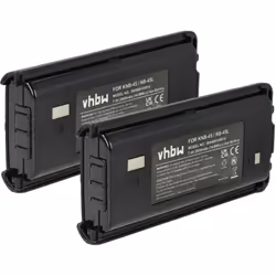 vhbw - the clever way - Batterie de rechange de haute qualité avec une grande autonomie et compatible avec votre radio talkie ...