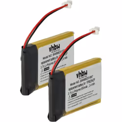 vhbw - the clever way - Batterie de rechange de haute qualité avec une grande autonomie et compatible avec votre casque audi  ...