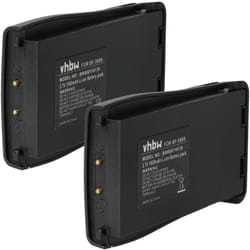 Vhbw - 2x Batterie compatible avec Retevis H777 radio talkie-walkie (1500mAh, 3,7V, Li-ion)