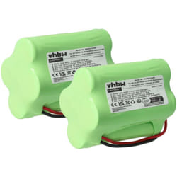 2x Batterie compatible avec Uniden Bearcat UBC120XLT, UBC180XLT, UBC220XLT, UBC280XLT radio talkie-walkie (1200mAh, 4,8V, NiMH) - Vhbw