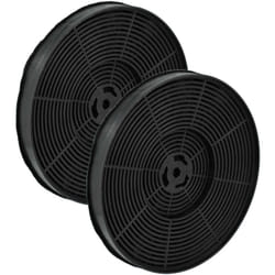 Vhbw - 2x Filtres à charbon actif compatible avec Respekta ch 0150 ixn, ch 0160 ixa, CH0150IXN, CH0160IXA, CH0150IXA hotte aspirante - 17,5 cm