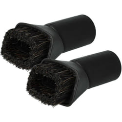 Vhbw - 2x Brosse pour meubles Brosse anti-poussière compatible avec Kärcher flr sqg, hv 1/1 Bp, nt 14/1 aspirateur avec raccord rond 35 mm - 7cm