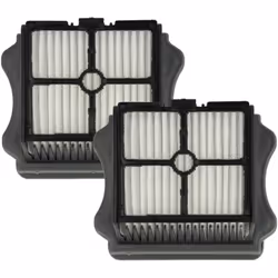 vhbw - the clever way Lot de 2x filtre pour votre aspirateur sec et humide - Finition sur mesure pour un changement du filtre ...