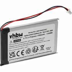 vhbw - the clever way - Batterie de rechange de haute qualité avec une grande autonomie et compatible avec votre système de n ...