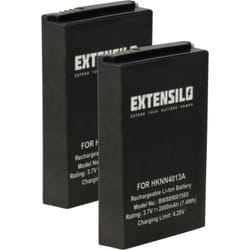 2x Batterie remplacement pour Motorola PMNN4468A, SNN5759, PMNN4468B, PMNN4578A pour radio talkie-walkie (2000mAh, 3,7V, Li-polymère) - Extensilo