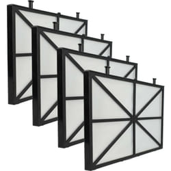 Vhbw - 4x Filtres compatible avec Dolphin Acuarius R5, R4, R6 aspirateur, nettoyeur piscine - Coussinets, 26,5 x 15,8 x 1,1 cm