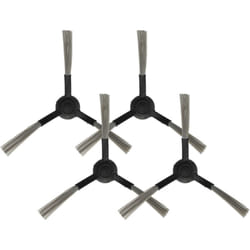 Vhbw - 4x Brosse latérale compatible avec Proscenic M7 robot aspirateur - Lot de brosses, gauche/droite, noir
