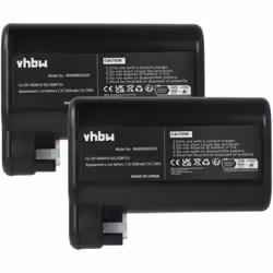 vhbw - the clever way - Batterie de rechange de haute qualité et compatible avec une grande autonomie et compatible avec votr ...