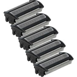Vhbw - 5x Têtes de rasoir de remplacement compatible avec Philips Click & Style S500/700 BG2023, BG2022, BG2024 rasoir électrique, noir / argenté