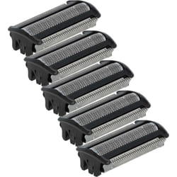 Vhbw - 5x Têtes de rasoir de remplacement compatible avec Philips YS534, YS53x, YS52x, YS53 rasoir électrique, noir / argenté