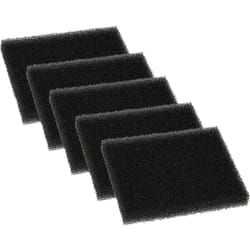 Vhbw - 5x filtre remplacement pour Makita 424838-3 filtre pour aspirateur sans-fil - Filtre en mousse