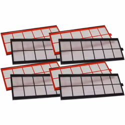vhbw - the clever way Filtres G4 / F7 en pack de 8 pièces pour votre appareil de ventilation Avec ces filtres de rechange de  ...