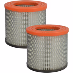 vhbw - the clever way Set de 2x Cartouche Filtre pour votre aspirateur industriel, pour aspiration à sec ou humide - Finition ...