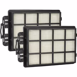 vhbw - the clever way Filtres à lamelles compatibles en pack de 2 pour votre aspirateur à main, aspirateur sec et humide ou a ...