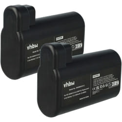 Vhbw - 2x Batterie compatible avec aeg RX9-1-SGM, RX9-1-IBM, RX9-2-4STN, RX9-2-4ANM, RX9, RX8-1-4WN aspirateur noir (3400mAh, 7,2V, Li-ion)