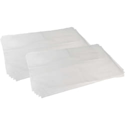 Vhbw - 10x Sacs remplacement pour Bosch 2608000698, 6949509231284 pour aspirateur - plastique, 66cm x 40cm transparent