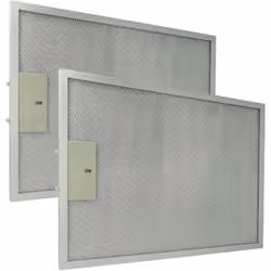 vhbw - the clever way Lot de filtres (2x filtre à graisse métallique) compatible et de haute qualité pour votre hotte de cuis ...