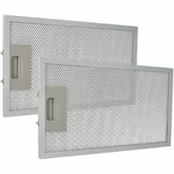 vhbw - the clever way Lot de filtres (2x filtre à graisse métallique) compatible et de haute qualité pour votre hotte de cuis ...