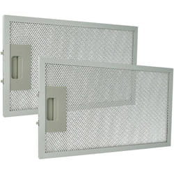 Vhbw - 2x Filtre anti-graisse remplacement pour Klarstein 10032228 pour hotte de cuisine, aluminium