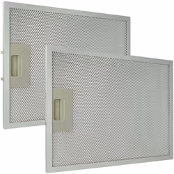 vhbw - the clever way Lot de filtres (2x filtre à graisse métallique) compatible et de haute qualité pour votre hotte de cuis ...