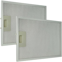 Vhbw - 2x Filtre anti-graisse remplacement pour Klarstein 10032230 pour hotte de cuisine, aluminium