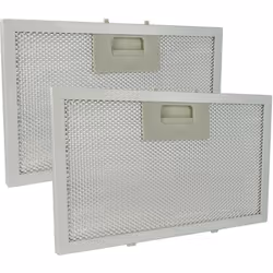 vhbw - the clever way Lot de filtres (2x filtre à graisse métallique) compatible et de haute qualité pour votre hotte de cuis ...